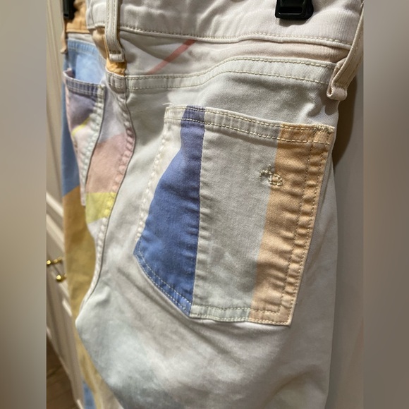 Rag & Bone Colorful Geometric Print Jeggings - Picture 4 of 12
